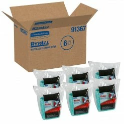 WypAll* Waterless Cleaning Wipes Refills, 9.5" X 12", 6 Packs Of 75/Wipes (91367) -Febreze shop unnamed file 2601