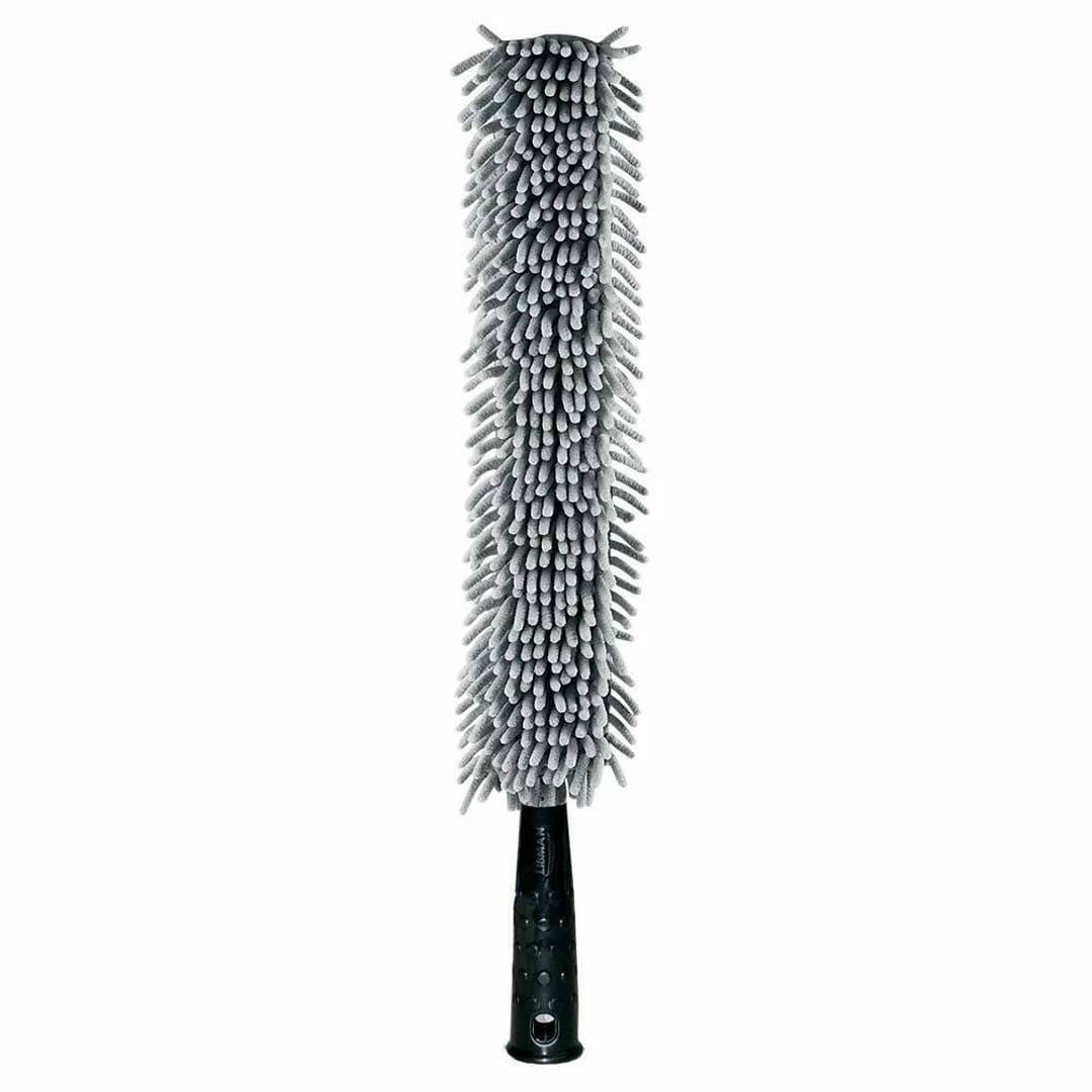 Libman Flexible Microfiber Duster, Polypropylene Handle, 24" X 3" Head, Gray & Black, Case Of 6, (0585) 3 Libman Flexible Microfiber Duster, Polypropylene Handle, 24" X 3" Head, Gray & Black, Case Of 6, (0585)