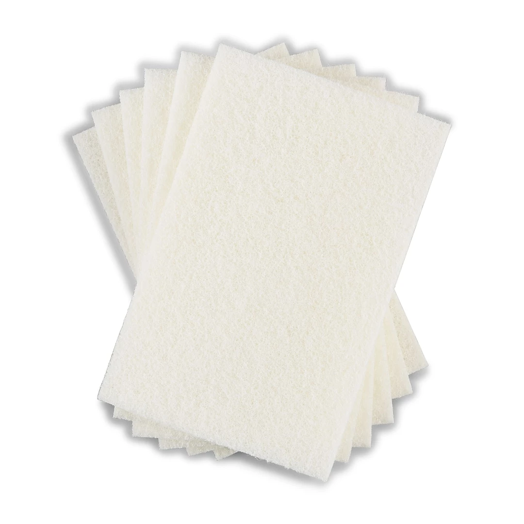 Coastwide Professional™ Light Duty Scouring Pad, White, 60/Pack (CW56788) 3 Coastwide Professional™ Light Duty Scouring Pad, White, 60/Pack (CW56788)