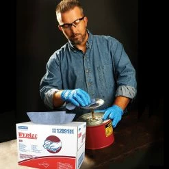 WypAll X90 Ultra Duty Cloths, Blue, 136 Cloths/Carton (12891) -Febreze shop unnamed file 2708
