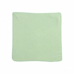 Rubbermaid Comm Prod Rubbermaid Commercial Microfiber Dry Cloths, Green, 24/Pack (1820582)