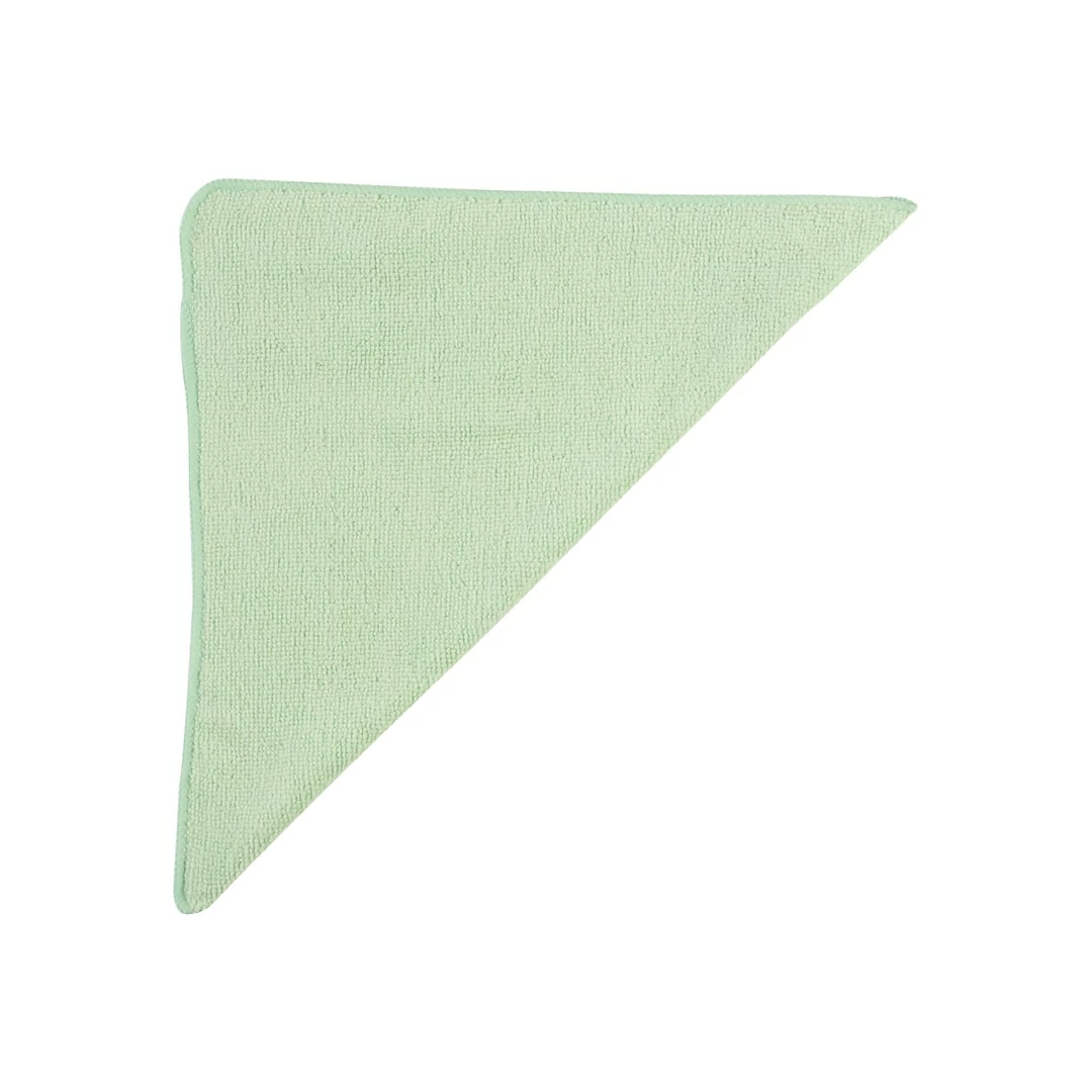 Rubbermaid Comm Prod Rubbermaid Commercial Microfiber Dry Cloths, Green, 24/Pack (1820582) - Image 2