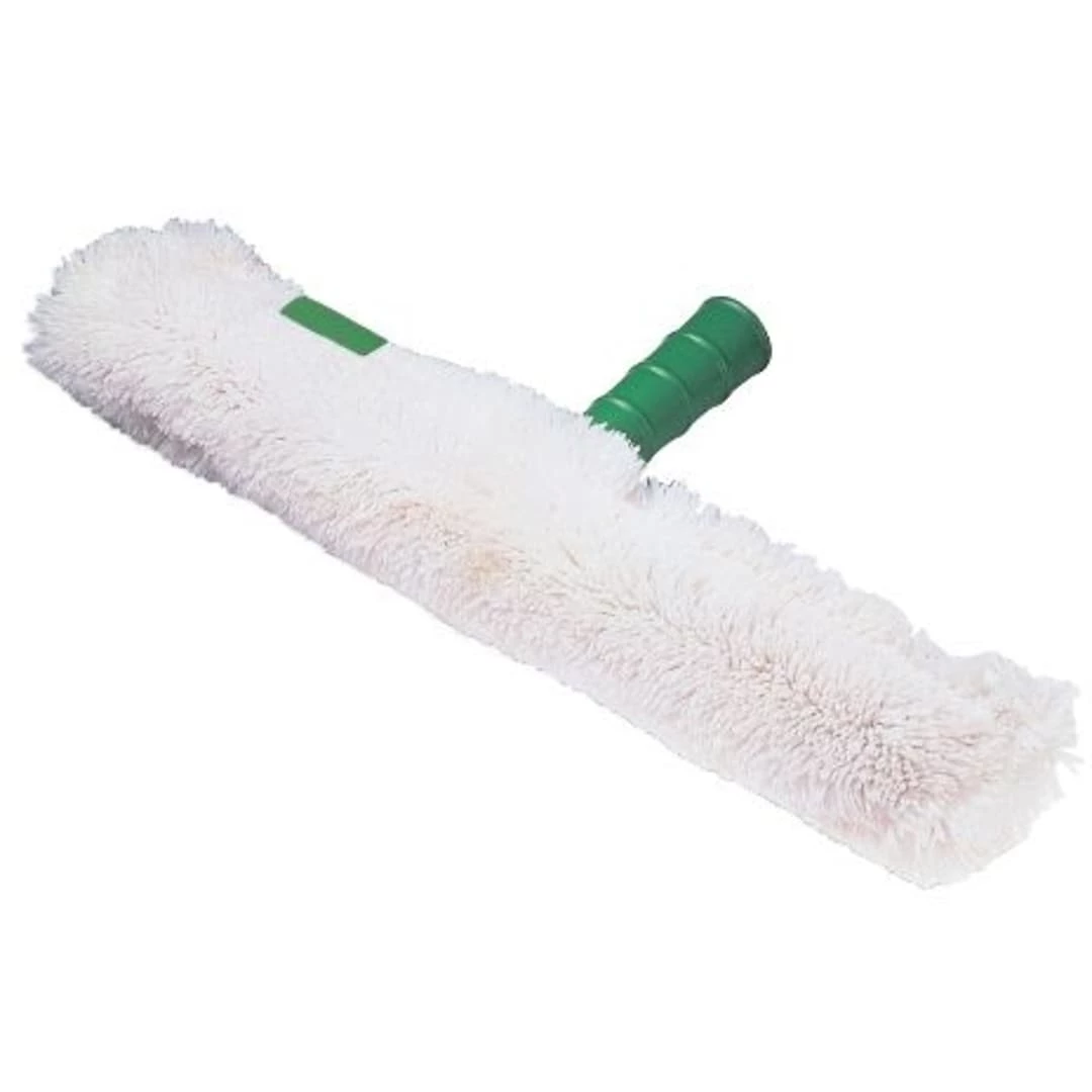 Unger Original Strip Washer With Green Nylon Handle, White Cloth Sleeve, 14" 3 Unger Original Strip Washer With Green Nylon Handle, White Cloth Sleeve, 14"
