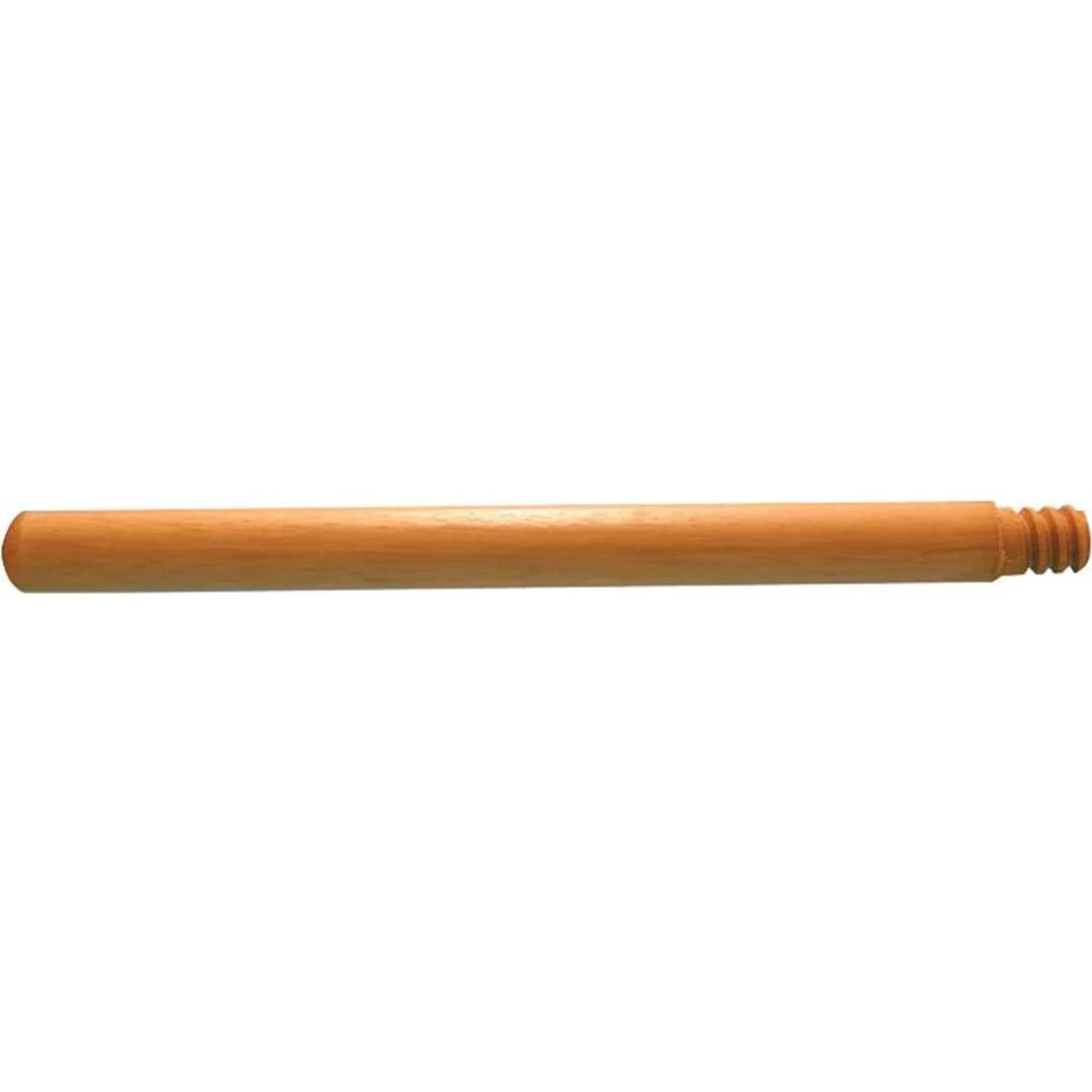 Magnolia Brush 455-A-60 Clear Lacquered Threaded Floor Brush Handle; Standard Hardwood 3 Magnolia Brush 455-A-60 Clear Lacquered Threaded Floor Brush Handle; Standard Hardwood