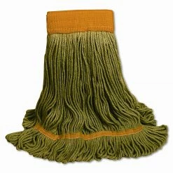O'Dell® Recycled PET Mop Head, 5" Headband, Green (1200L/GR)