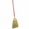 Libman Big Corn Broom, 100% Natural Broomcorn, 6 Pack (#502)