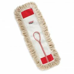 Libman 24" Dust Mop Head, 100% Cotton, 24" X 5", White, Case Of 6, (0923)