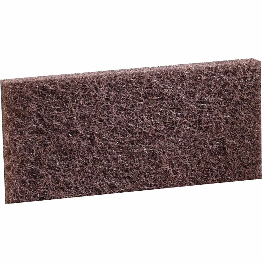 3M™ Doodlebug™ Floor Care System, Heavy-Duty Cleaning, Brown, 5 Pads/Pk, 4 Pk/Ct