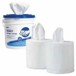 Alternative view of Kimtech WetTask System Nylon Wipers, White, 275 Sheets/Roll, 2 Rolls/Carton (06006)