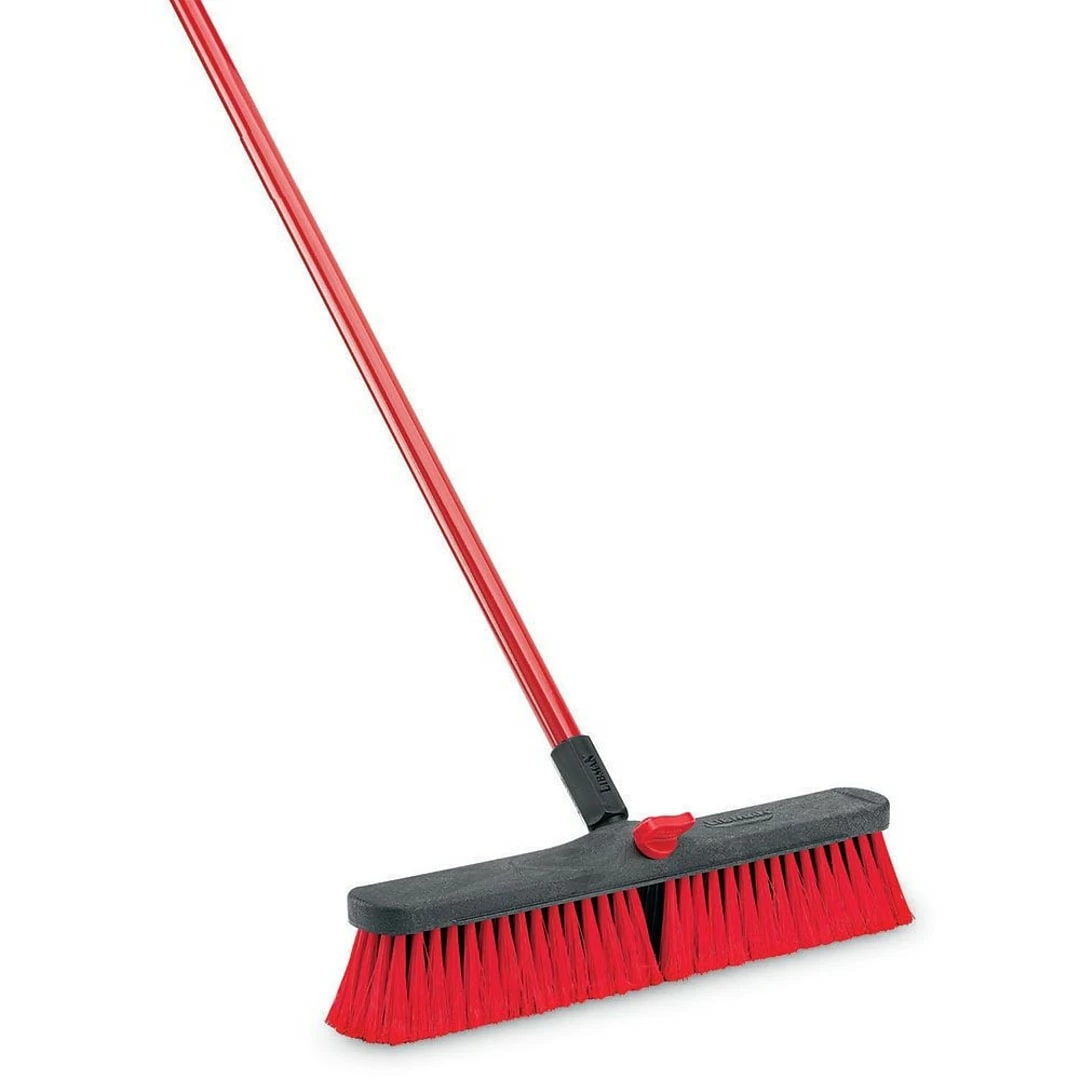 Libman 18” Multi-Surface Push Broom, Steel Handle, 4 Pack (#804) 3 Libman 18” Multi-Surface Push Broom, Steel Handle, 4 Pack (#804)