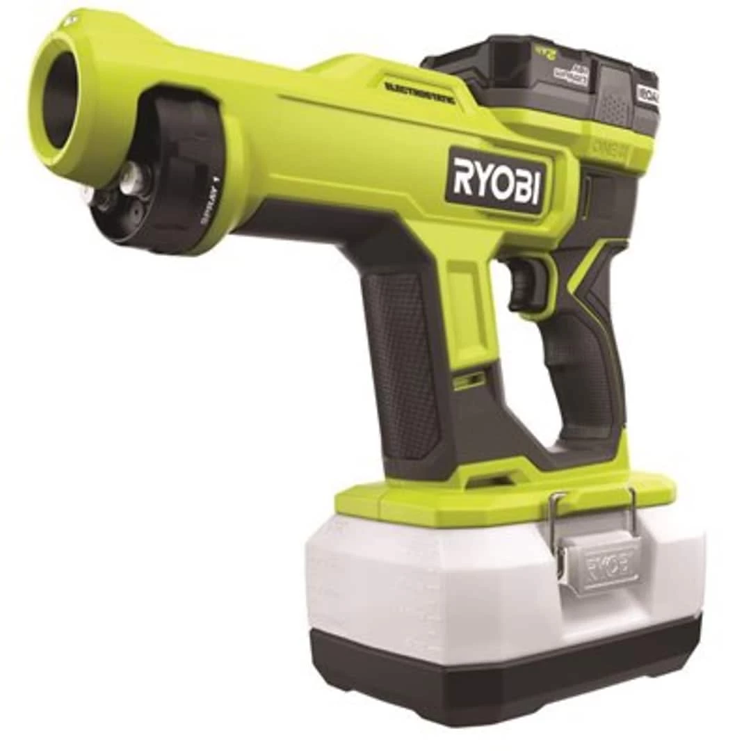 RYOBI ONE+ 18-Volt Lithium-Ion Cordless Electrostatic 1 Gal. Sprayer (314154445) 3 RYOBI ONE+ 18-Volt Lithium-Ion Cordless Electrostatic 1 Gal. Sprayer (314154445)