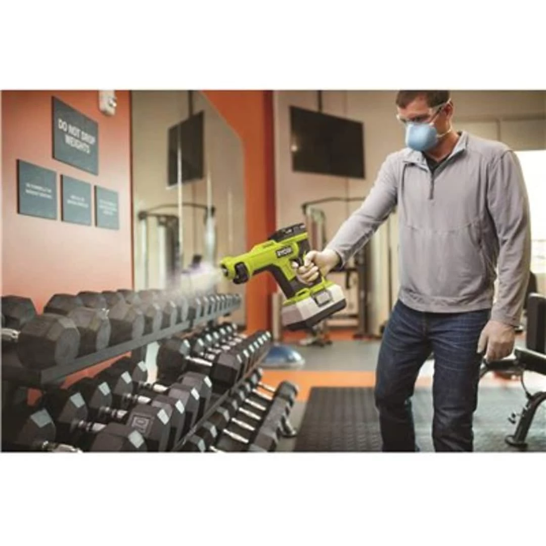 RYOBI ONE+ 18-Volt Lithium-Ion Cordless Electrostatic 1 Gal. Sprayer (314154445) 4 RYOBI ONE+ 18-Volt Lithium-Ion Cordless Electrostatic 1 Gal. Sprayer (314154445) - Image 2