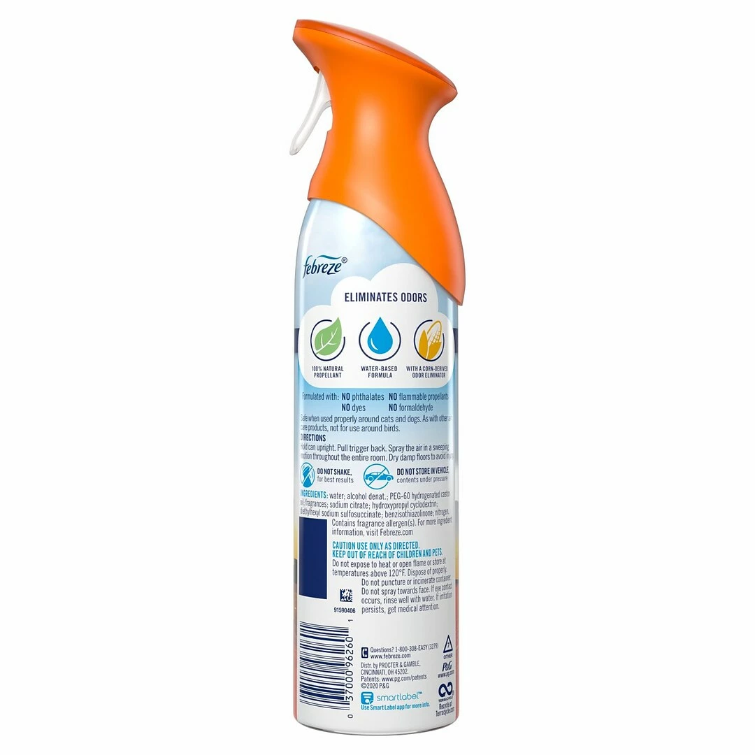 Febreze Odor-Eliminating Air Freshener With Hawaiian Aloha Scent, 8.8 Oz (96260) - Image 5
