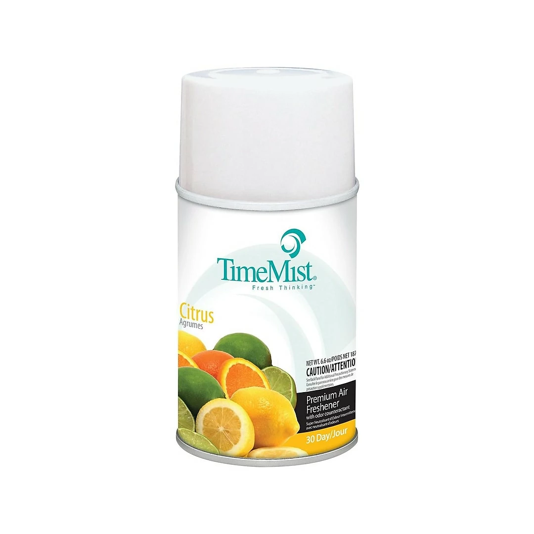 TimeMist Automatic Aerosol Air System Refill, Citrus (33-2508TMCA) 3 TimeMist Automatic Aerosol Air System Refill, Citrus (33-2508TMCA)