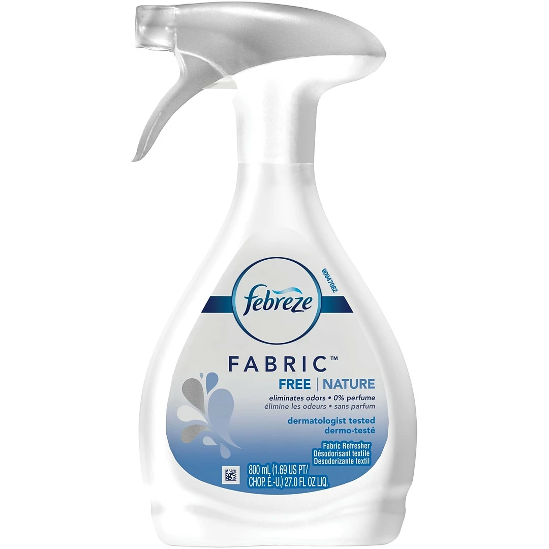 Febreze Odor-Eliminating Fabric Refresher, Unscented, 27 Fl Oz (85837)