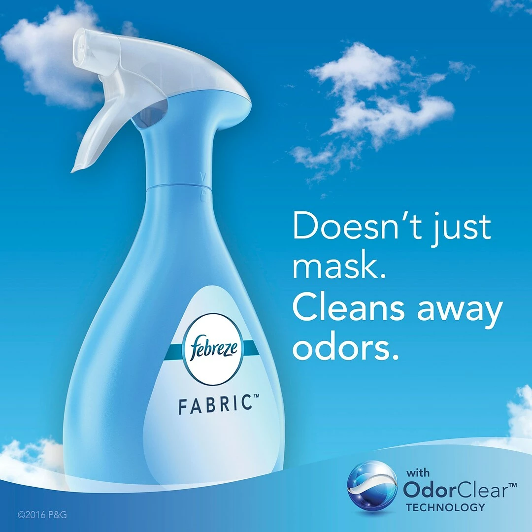 Febreze Odor-Eliminating Fabric Refresher, Unscented, 27 Fl Oz (85837) - Image 2