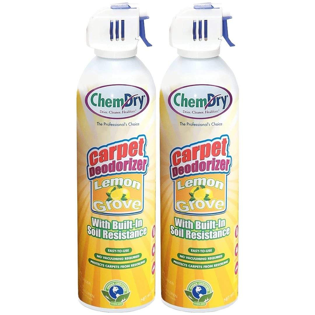 Chem-Dry Chemdry Carpet Deodorizer, Lemon Grove, 2/Pk (C319-2) 3 Chem-Dry Chemdry Carpet Deodorizer, Lemon Grove, 2/Pk (C319-2)