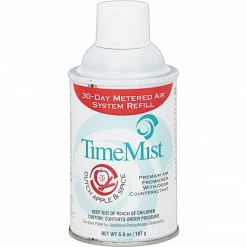TimeMist® Metered Fragrance Dispenser Refills, Apple & Spice, 5.3 Oz., 12/Case