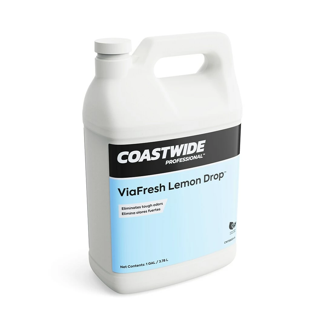 Coastwide Professional™ Air Freshener ViaFresh Lemon Drop Concentrate, 3.78L, 4/Carton (CW738001-A) 4 Coastwide Professional™ Air Freshener ViaFresh Lemon Drop Concentrate, 3.78L, 4/Carton (CW738001-A) - Image 2