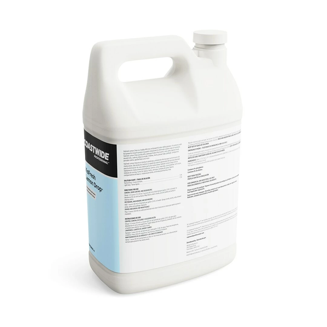 Coastwide Professional™ Air Freshener ViaFresh Lemon Drop Concentrate, 3.78L, 4/Carton (CW738001-A) 5 Coastwide Professional™ Air Freshener ViaFresh Lemon Drop Concentrate, 3.78L, 4/Carton (CW738001-A) - Image 3