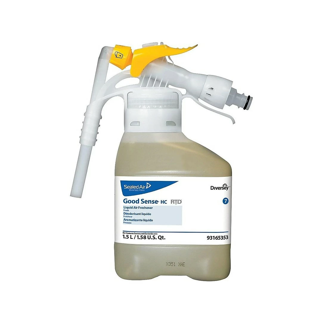 Diversey Good Sense HC 7 Liquid Odor Counteractant Concentrate, Fresh, 2/Carton (93165353) 3 Diversey Good Sense HC 7 Liquid Odor Counteractant Concentrate, Fresh, 2/Carton (93165353)