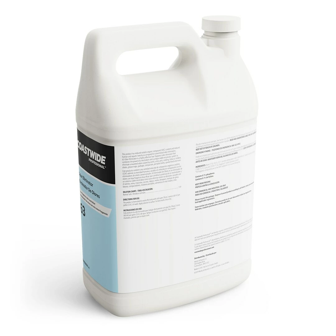 Coastwide Professional™ Air Freshener Odor Eliminator 63 Concentrate, 3.78L, 4/Carton 5 Coastwide Professional™ Air Freshener Odor Eliminator 63 Concentrate, 3.78L, 4/Carton - Image 3