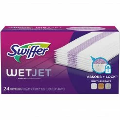 Swiffer Wet Jet Multi Surface Refill Cloths, 24/Pack (PGC 08443)