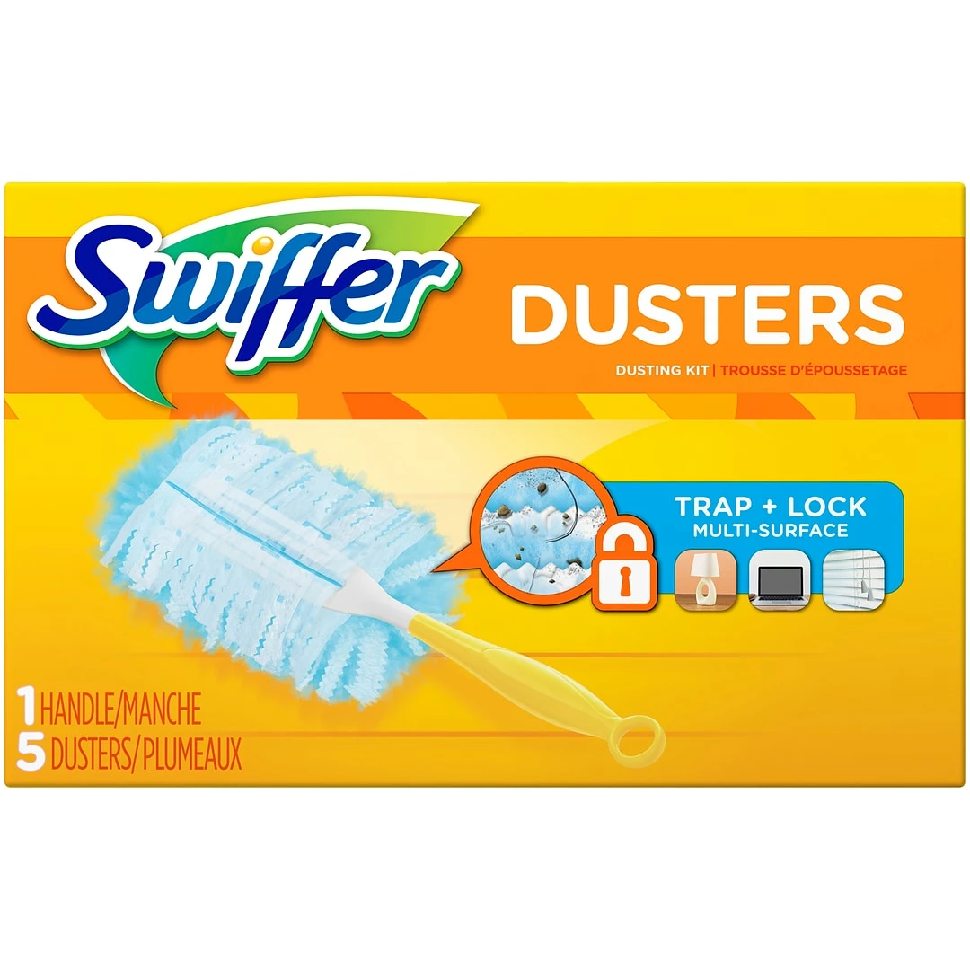 Swiffer Dusters Blend Kit, Blue, 5/Box (40509) 3 Swiffer Dusters Blend Kit, Blue, 5/Box (40509)