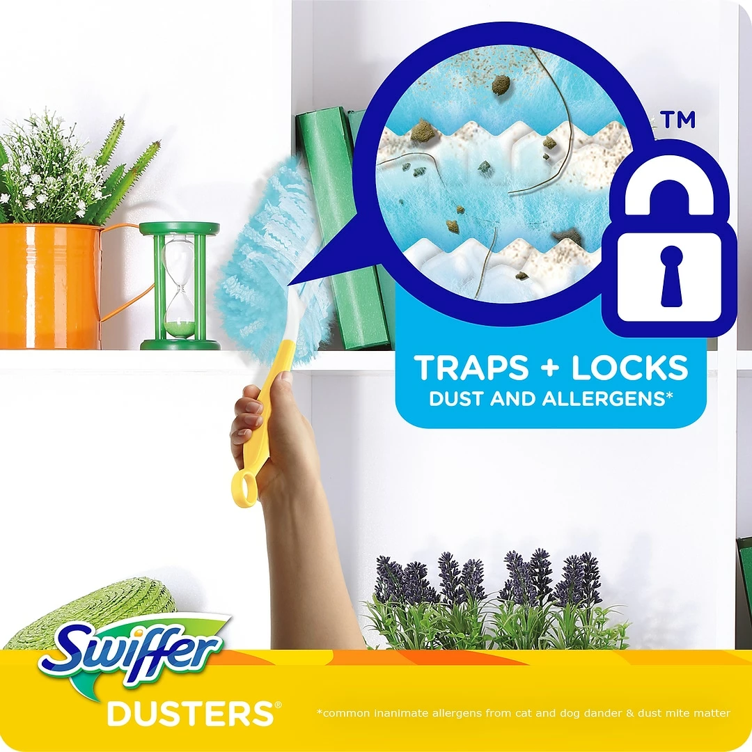 Swiffer Dusters Blend Kit, Blue, 5/Box (40509) 5 Swiffer Dusters Blend Kit, Blue, 5/Box (40509) - Image 3