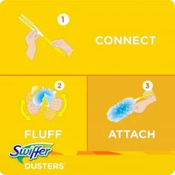 Swiffer Dusters Blend Kit, Blue, 5/Box (40509) 13 Swiffer Dusters Blend Kit, Blue, 5/Box (40509) -Febreze shop unnamed file 780