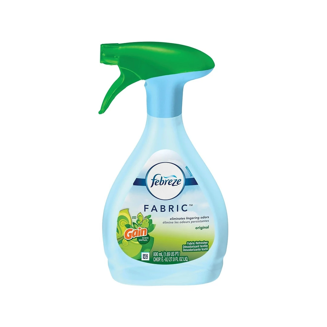 Febreze Odor-Eliminating Fabric Refresher Spray, Gain Original, 27 Oz. (31971)