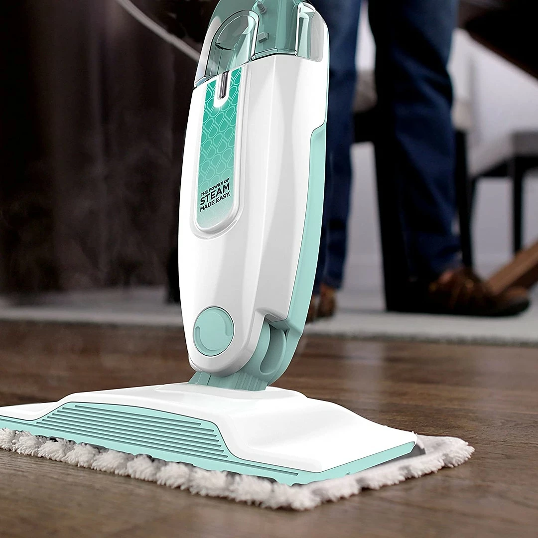 Shark Steam Mop Stick Steam Cleaner, White (S1000) - Image 3