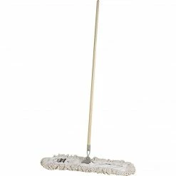 O'Dell Click-N-Go Blue/Gray Looped End 36"L Re-usable Dust Mop Starter Kit (CGH600MHL36)