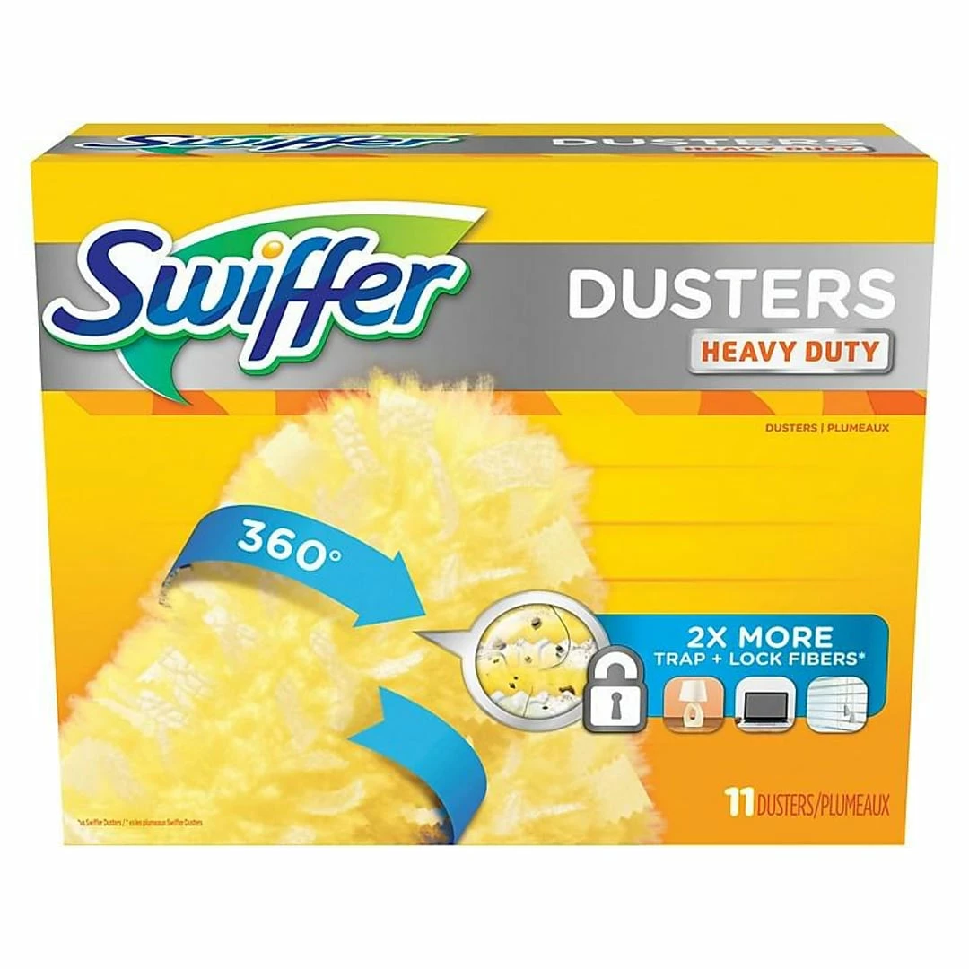 Swiffer Dusters Blend Refills, Yellow, 11/Box (99035) 3 Swiffer Dusters Blend Refills, Yellow, 11/Box (99035)
