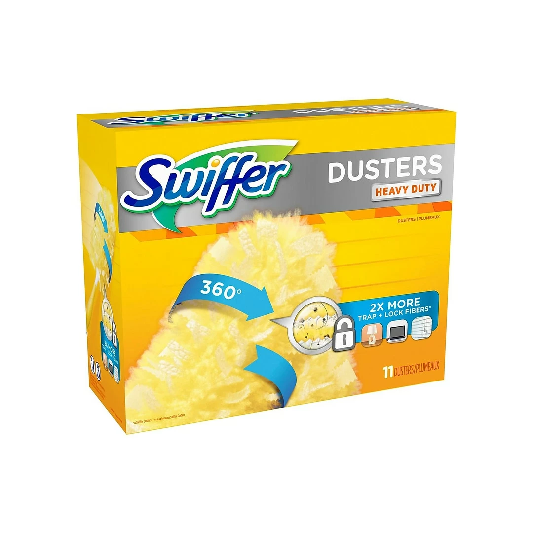 Swiffer Dusters Blend Refills, Yellow, 11/Box (99035) 4 Swiffer Dusters Blend Refills, Yellow, 11/Box (99035) - Image 2