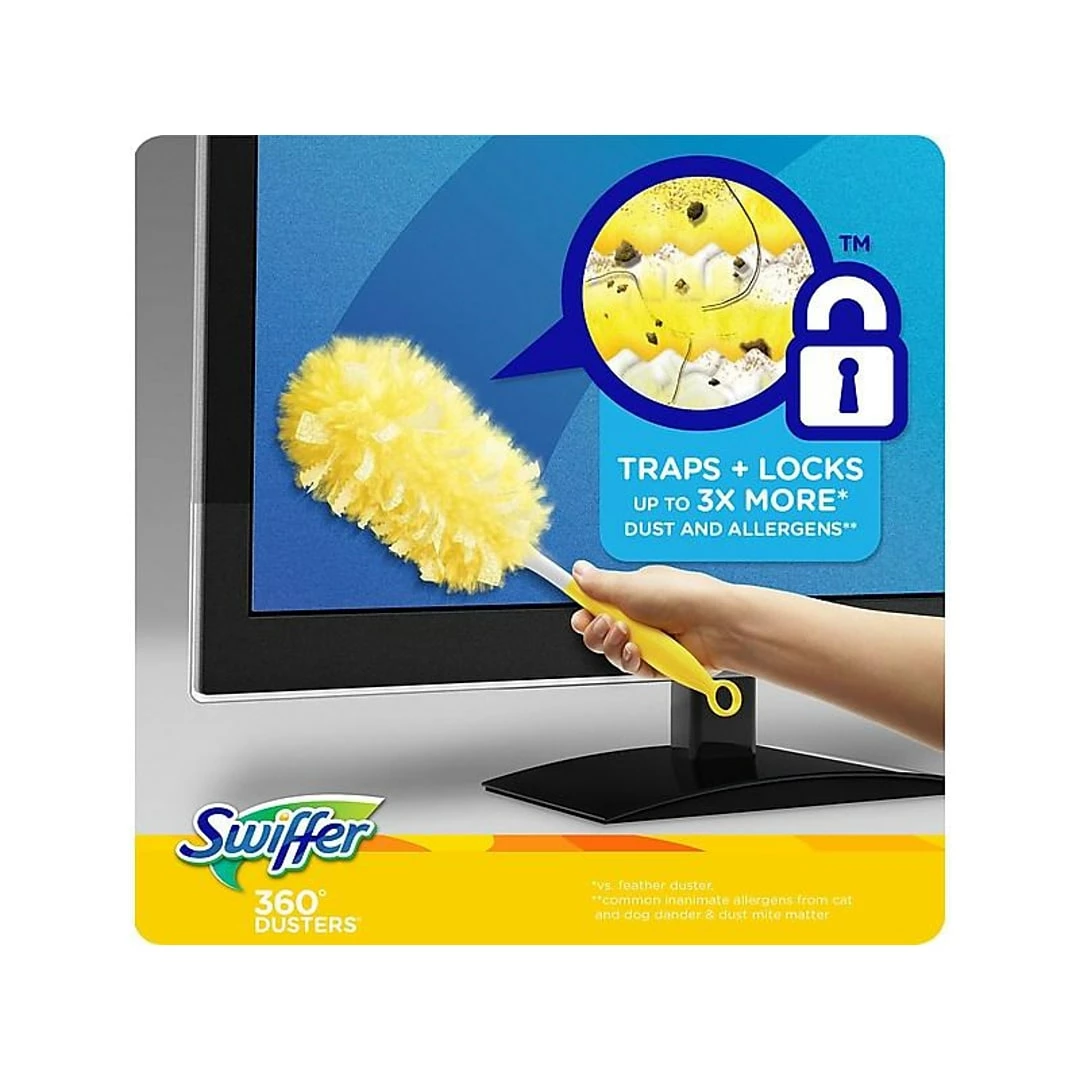Swiffer Dusters Blend Refills, Yellow, 11/Box (99035) 6 Swiffer Dusters Blend Refills, Yellow, 11/Box (99035) - Image 4