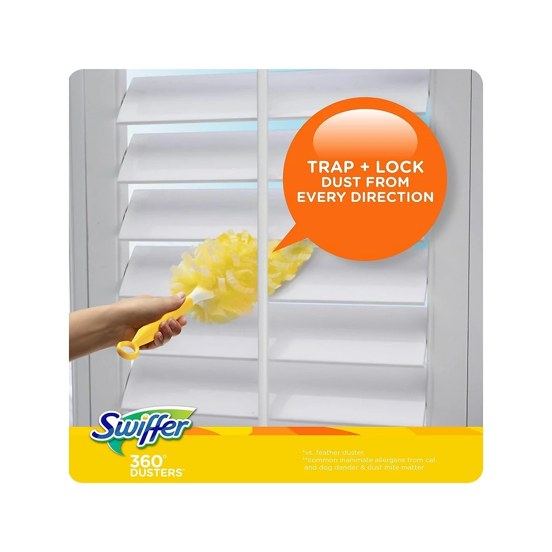 Swiffer Dusters Blend Refills, Yellow, 11/Box (99035) 8 Swiffer Dusters Blend Refills, Yellow, 11/Box (99035) - Image 6