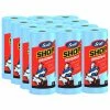 Scott Shop Original Paper Wipers, Blue, 55 Sheets/Roll, 12 Rolls/Carton (75147)