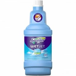 Swiffer WetJet Multi-Purpose Floor And Hardwood Liquid Cleaner Solution Refill, Open Window Fresh Scent, 42.2 Fl Oz (23679)