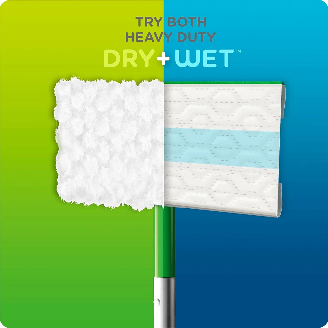 Swiffer Sweeper TRAP + LOCK Wet Mop Cloth, Open Window Fresh, 38/Pack (00742) 8 Swiffer Sweeper TRAP + LOCK Wet Mop Cloth, Open Window Fresh, 38/Pack (00742) - Image 6