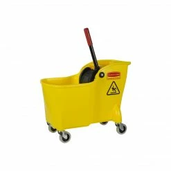 Rubbermaid HYGEN Bucket & Down-Press Wringer, Yellow (FGQ90088YEL) 8 Rubbermaid HYGEN Bucket & Down-Press Wringer, Yellow (FGQ90088YEL) -Febreze shop unnamed file 959
