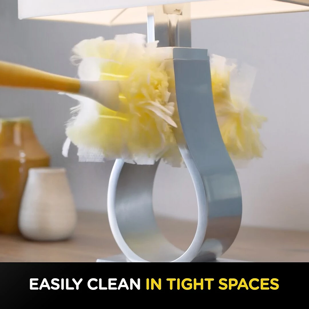 Swiffer Heavy Duty Duster Cloth Refills, Yellow, 6/Pack (16944) 7 Swiffer Heavy Duty Duster Cloth Refills, Yellow, 6/Pack (16944) - Image 5